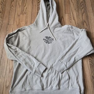 H&M Beige Thick Hoodie